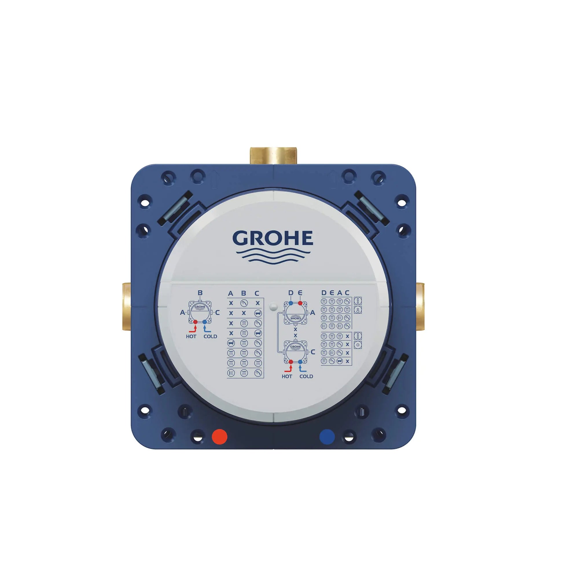 Grohe Rapido Smartbox Universal Rough-in box - Golzar Home