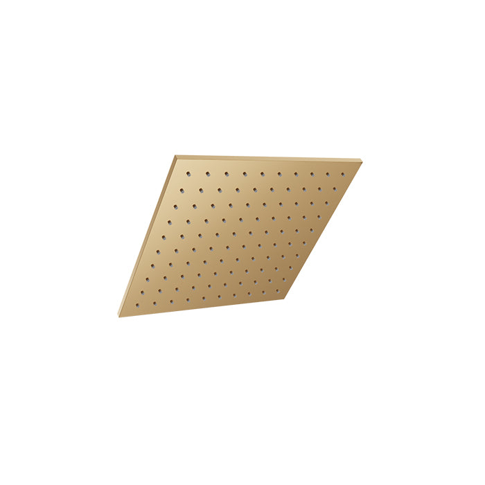 Baril Square 10" anti-limestone shower head