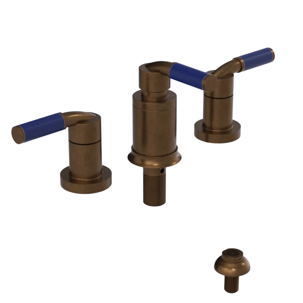 Rubinet Bidet Fitting with Spray, Diverter, and Vacuum Breaker (less drain) Oil Rubbed Bronze