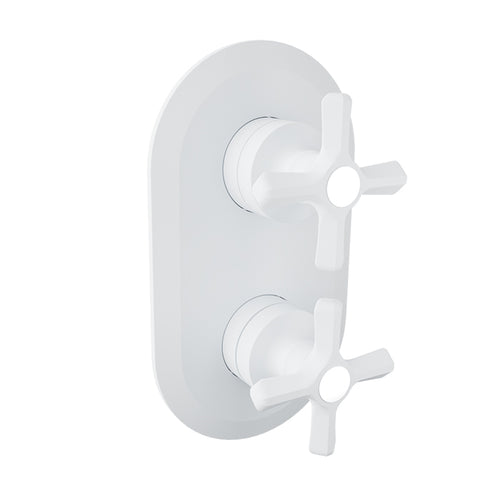 Baril Complete thermostatic pressure balanced shower control valve with 1-way diverter