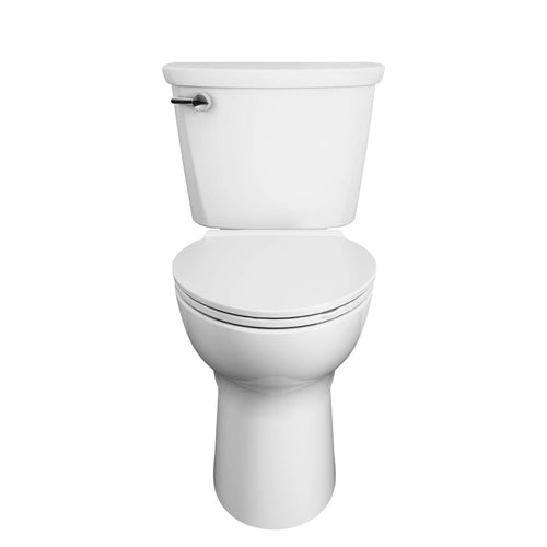 American Standard Cadet® PRO Two-Piece 1.28 gpf/4.8 Lpf Compact Chair Height Elongated Toilet Less Seat