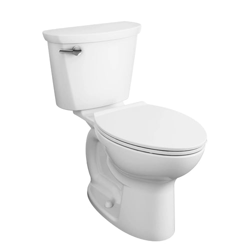 American Standard Cadet® PRO Two-Piece 1.28 gpf/4.8 Lpf Compact Chair Height Elongated Toilet Less Seat