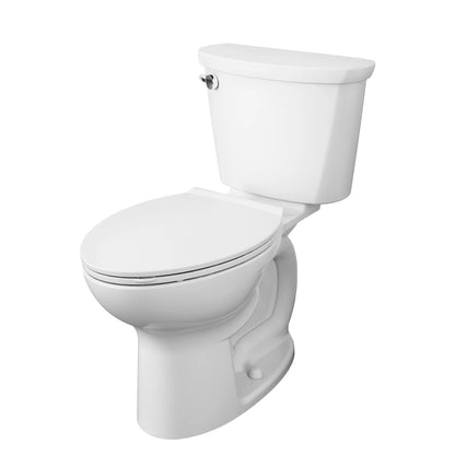 American Standard Cadet® PRO Two-Piece 1.28 gpf/4.8 Lpf Compact Chair Height Elongated Toilet Less Seat