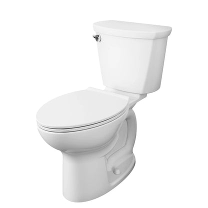 American Standard Cadet® PRO Two-Piece 1.6 gpf/6.0 Lpf Compact Chair Height Elongated 14-Inch Rough Toilet Less Seat