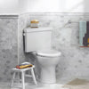 American Standard Triangle CadetÂ® PRO Two-Piece 1.28 gpf/4.8 Lpf Chair Height Elongated Toilet