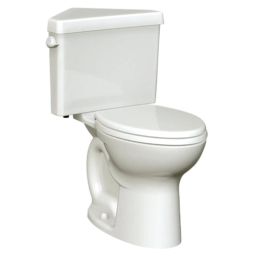 American Standard Triangle CadetÂ® PRO Two-Piece 1.28 gpf/4.8 Lpf Chair Height Elongated Toilet