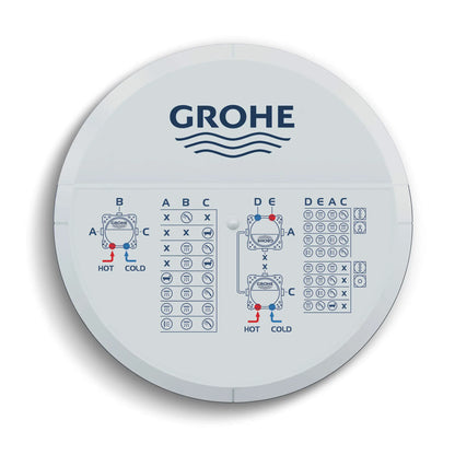 Grohe Rapido Smartbox Universal Rough-in box - Golzar Home