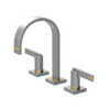 Rubinet Widespread Lav. Set. (less drain) Satin Nickel