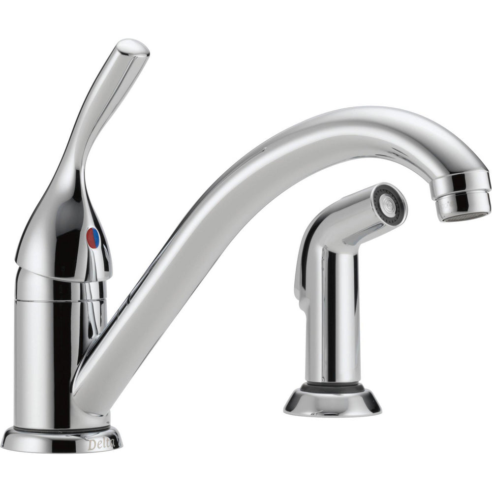 Classic Delta Single-handle Kit Fct Withspray Cr - Chrome