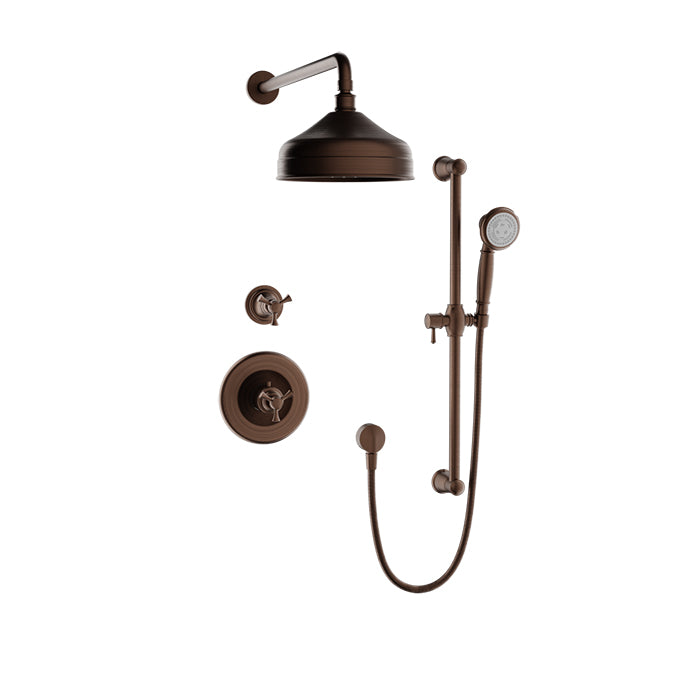 Baril Complete thermostatic shower kit