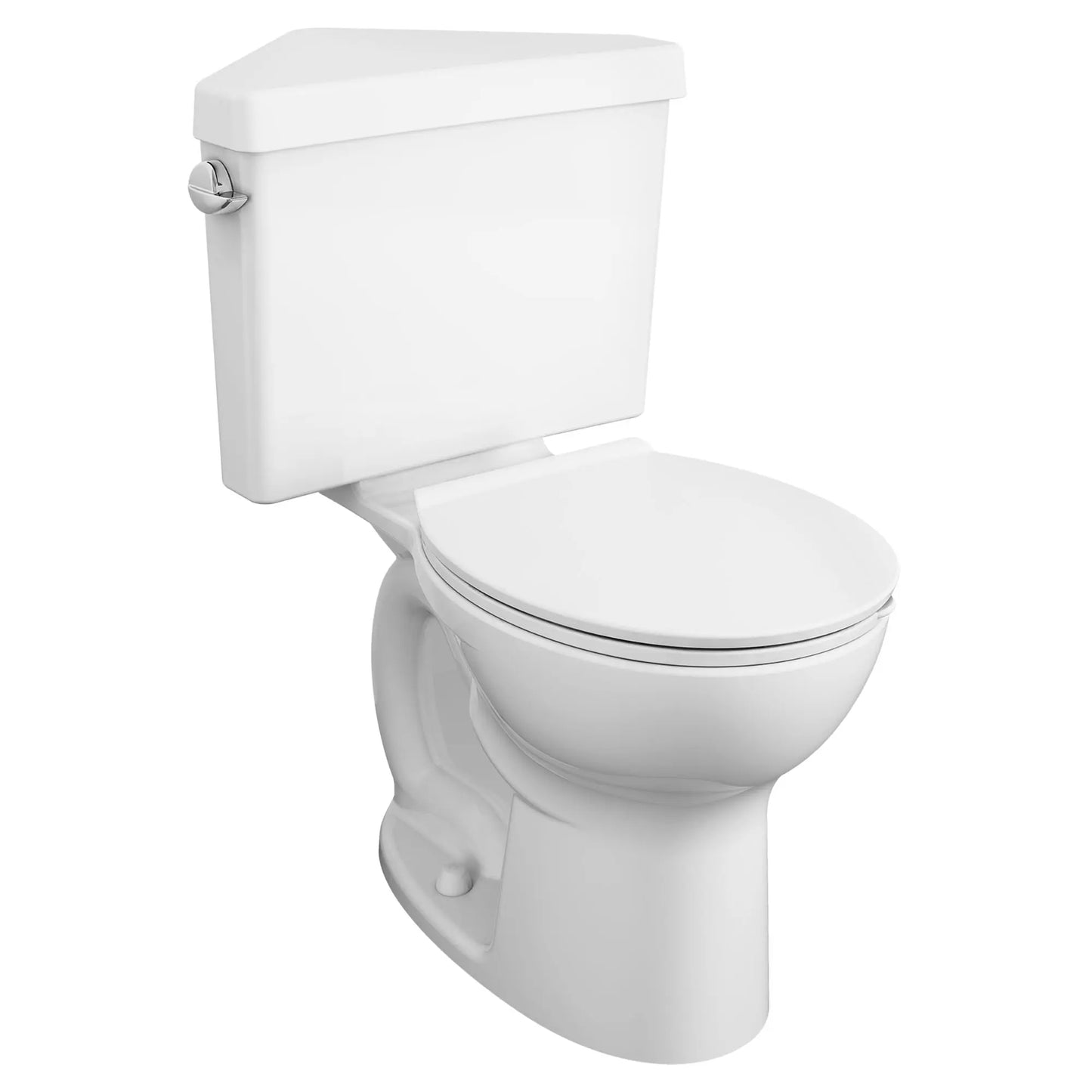 American Standard Triangle Cadet® PRO Two-Piece 1.28 gpf/4.8 Lpf Chair Height Round Front Toilet