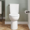 American Standard Aspirations EcoStrength Two-Piece 0.80 gpf/3.0 Lpf Chair Height Elongated Toilet Less Seat