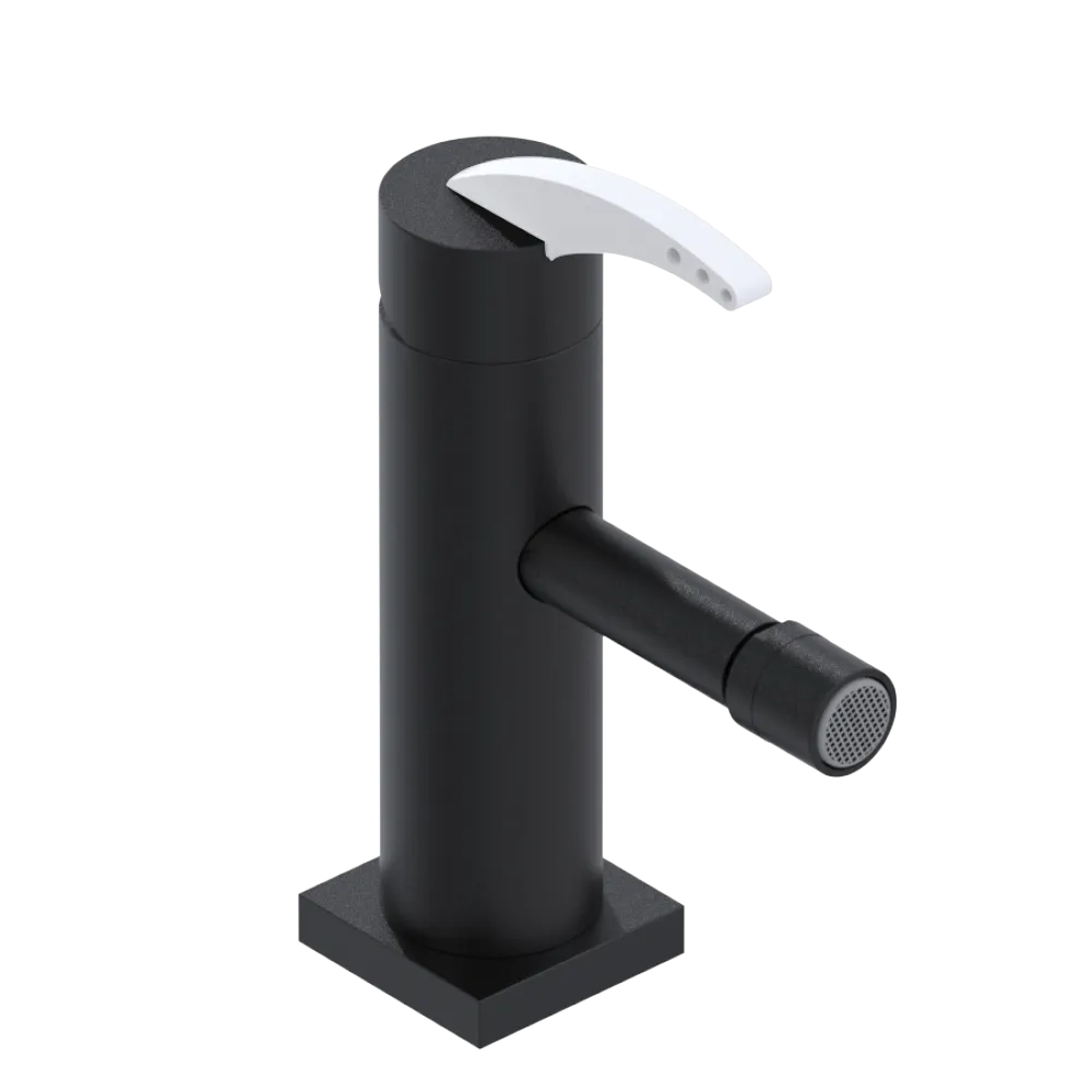 Rubinet Single Control Bidet Fitting (less drain) Matt Black