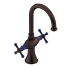 Rubinet Single Hole Dual Handle Lav. Set. (less drain) Oil Rubbed Bronze