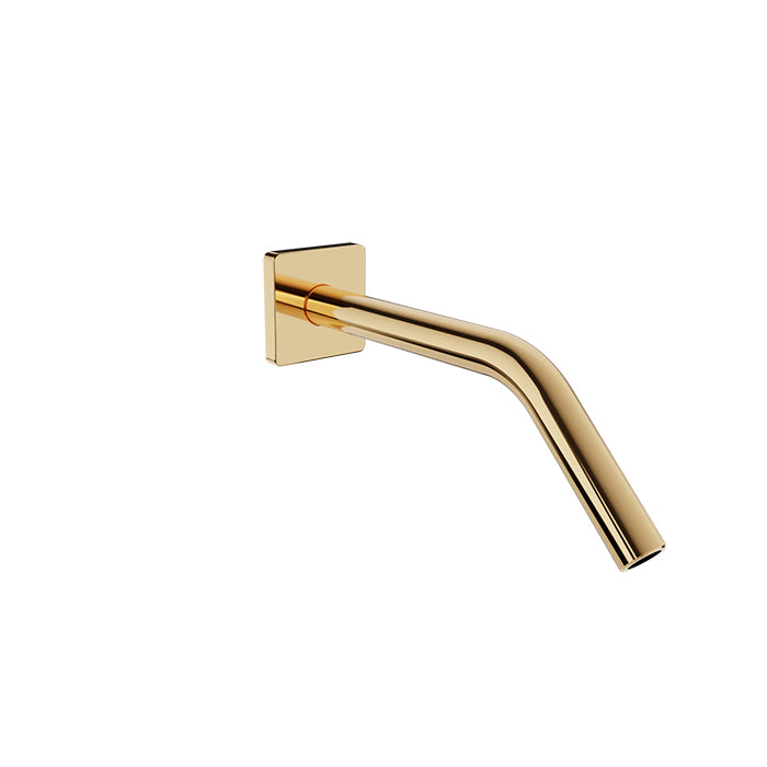 Baril 10" wall-mounted shower arm, square flange