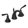 Rubinet Widespread Lav. Set. (less drain) Matt Black