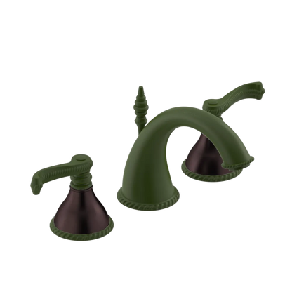 Rubinet Widespread Lav. Set. (less drain) Green Envy