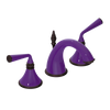 Rubinet Widespread Lav. Set. (less drain) Purple Haze