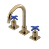 Rubinet Widespread Lav. Set. (less drain) Gold