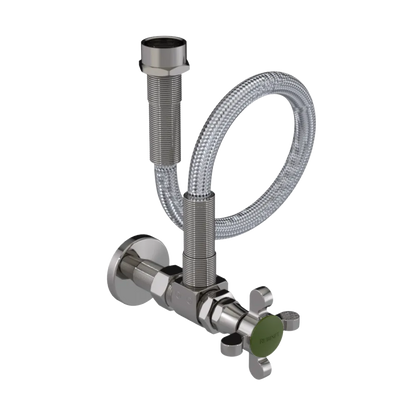 Rubinet Exposed Supply Kit (classic) Polished Nickel