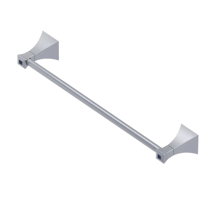 Rubinet Towel Bar 18" Satin Chrome