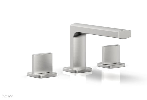 Phylrich RADI Widespread Faucet - Blade Handles Low Spout 181-04