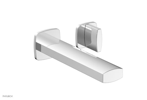 Phylrich RADI Single Handle Wall Lavatory Set - Blade Handles 181-15