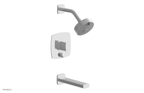 Phylrich RADI Pressure Balance Tub and Shower Set - Blade Handle 181-26