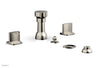 Phylrich RADI Four Hole Bidet Set, Blade Handles 181-60