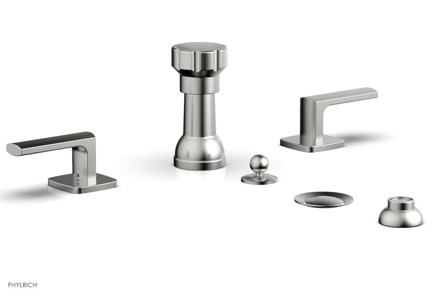 Phylrich RADI Four Hole Bidet Set, Lever Handles 181-61