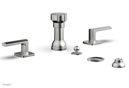 Phylrich RADI Four Hole Bidet Set, Lever Handles 181-61