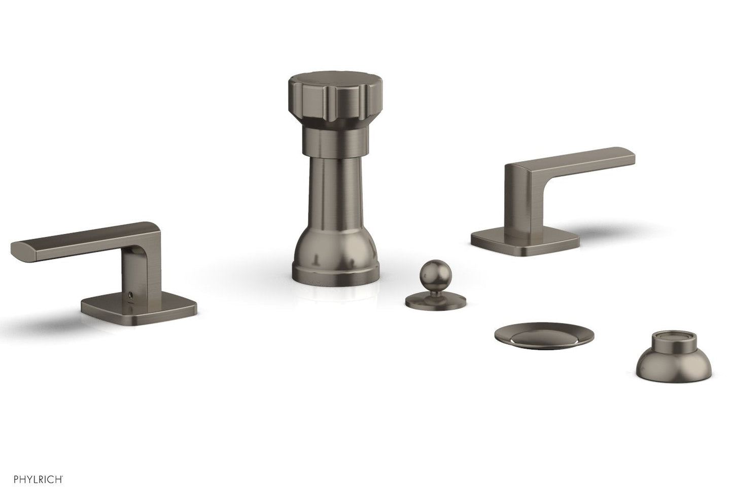 Phylrich RADI Four Hole Bidet Set, Lever Handles 181-61