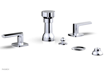 Phylrich RADI Four Hole Bidet Set, Lever Handles 181-61