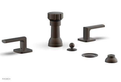 Phylrich RADI Four Hole Bidet Set, Lever Handles 181-61