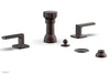 Phylrich RADI Four Hole Bidet Set, Lever Handles 181-61