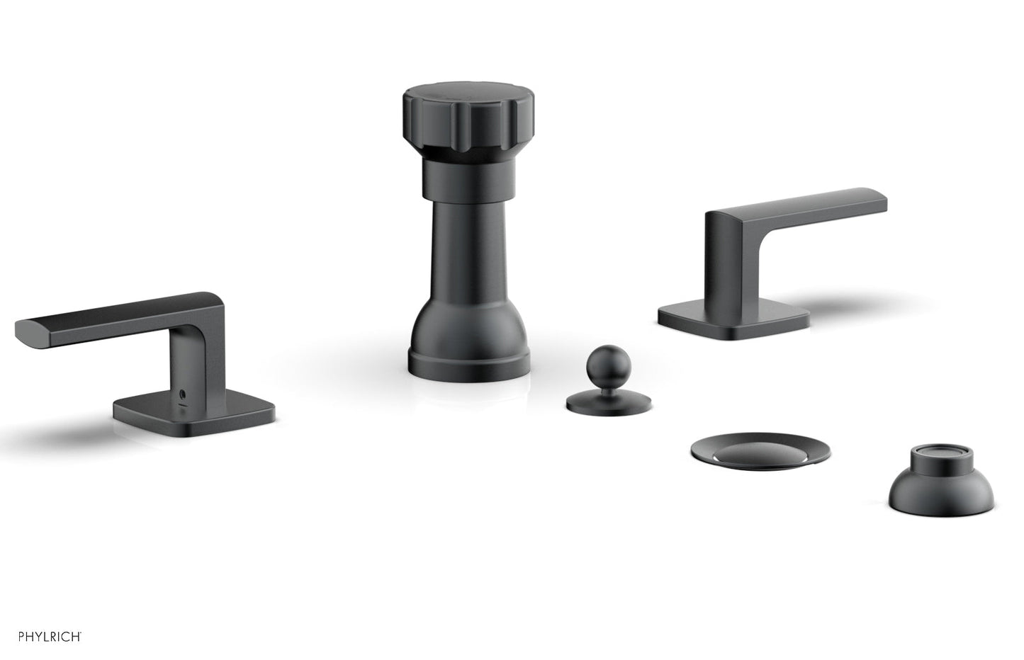 Phylrich RADI Four Hole Bidet Set, Lever Handles 181-61