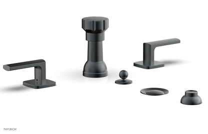 Phylrich RADI Four Hole Bidet Set, Lever Handles 181-61