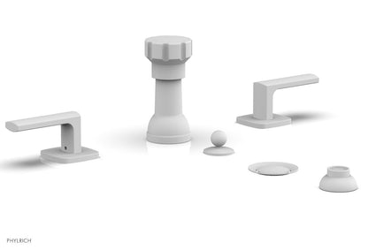 Phylrich RADI Four Hole Bidet Set, Lever Handles 181-61