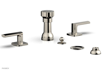Phylrich RADI Four Hole Bidet Set, Lever Handles 181-61