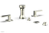 Phylrich RADI Four Hole Bidet Set, Lever Handles 181-61