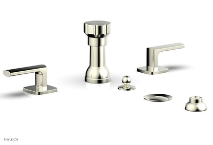 Phylrich RADI Four Hole Bidet Set, Lever Handles 181-61