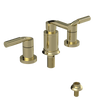 Rubinet Bidet Fitting with Spray, Diverter, and Vacuum Breaker (less drain) Gold
