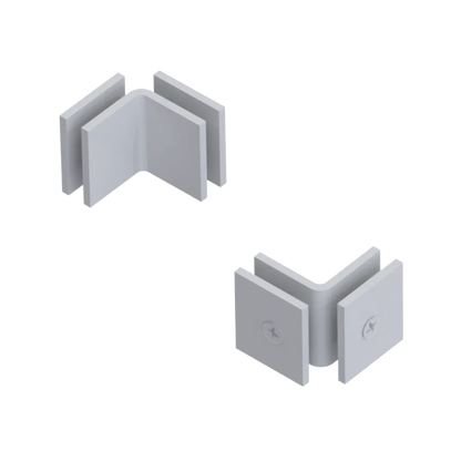 Rubinet 90 Glass to Glass Open Face White