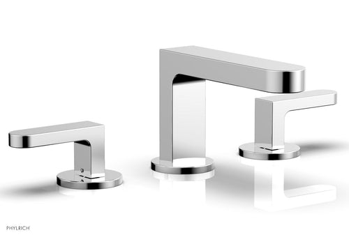 Phylrich ROND Widespread Faucet - Lever Handles Low Spout 183-05