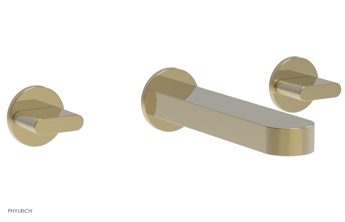 Phylrich ROND Wall Tub Set - Blade Handles 183-56