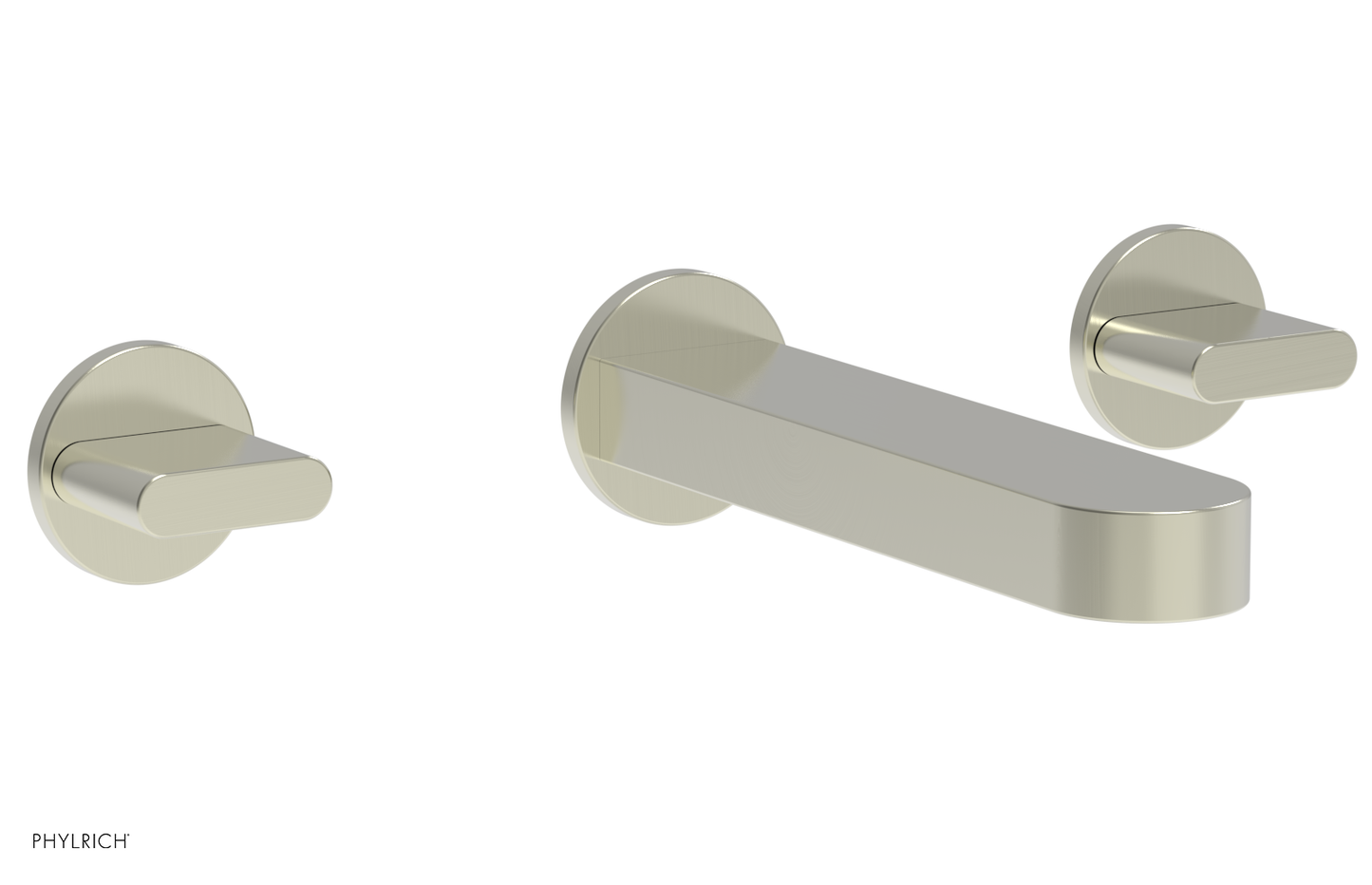 Phylrich ROND Wall Tub Set - Blade Handles 183-56