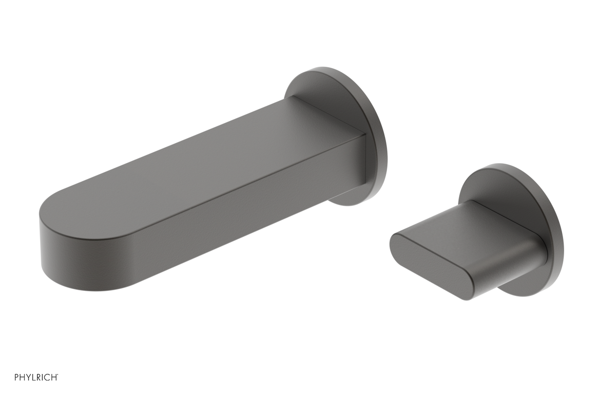 ROND - 6" Single Cross Handle Wall Lavatory Set 183-15-6