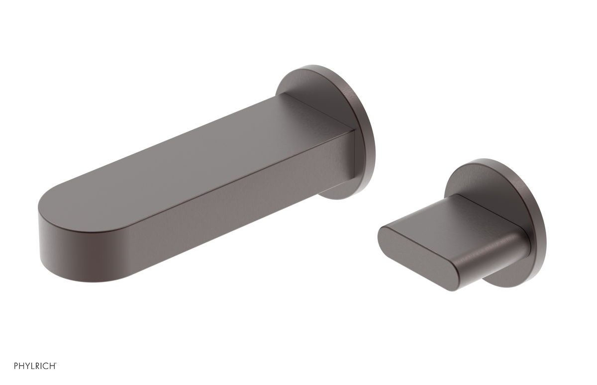 ROND - 6" Single Cross Handle Wall Lavatory Set 183-15-6