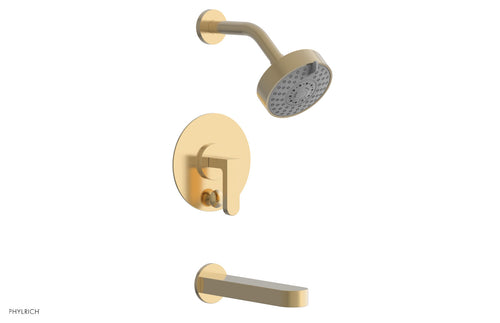 Phylrich ROND Pressure Balance Tub and Shower Set - Lever Handle 183-27