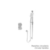 Baril Complete thermostatic pressure balanced shower kit without handle
